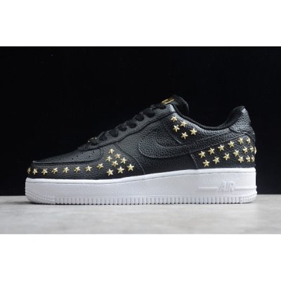 Nike Bayan Air Force 1 '07 Low Xx Star Studded Siyah Kaykay Ayakkabı Türkiye - T92NKJW8